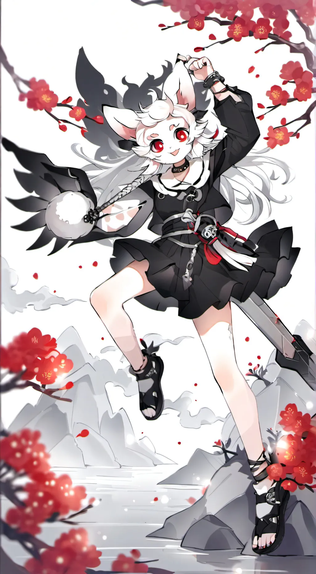 ai character:  CELEB VEE?! background