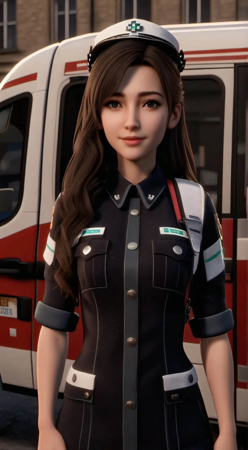 ai character: Florence  background