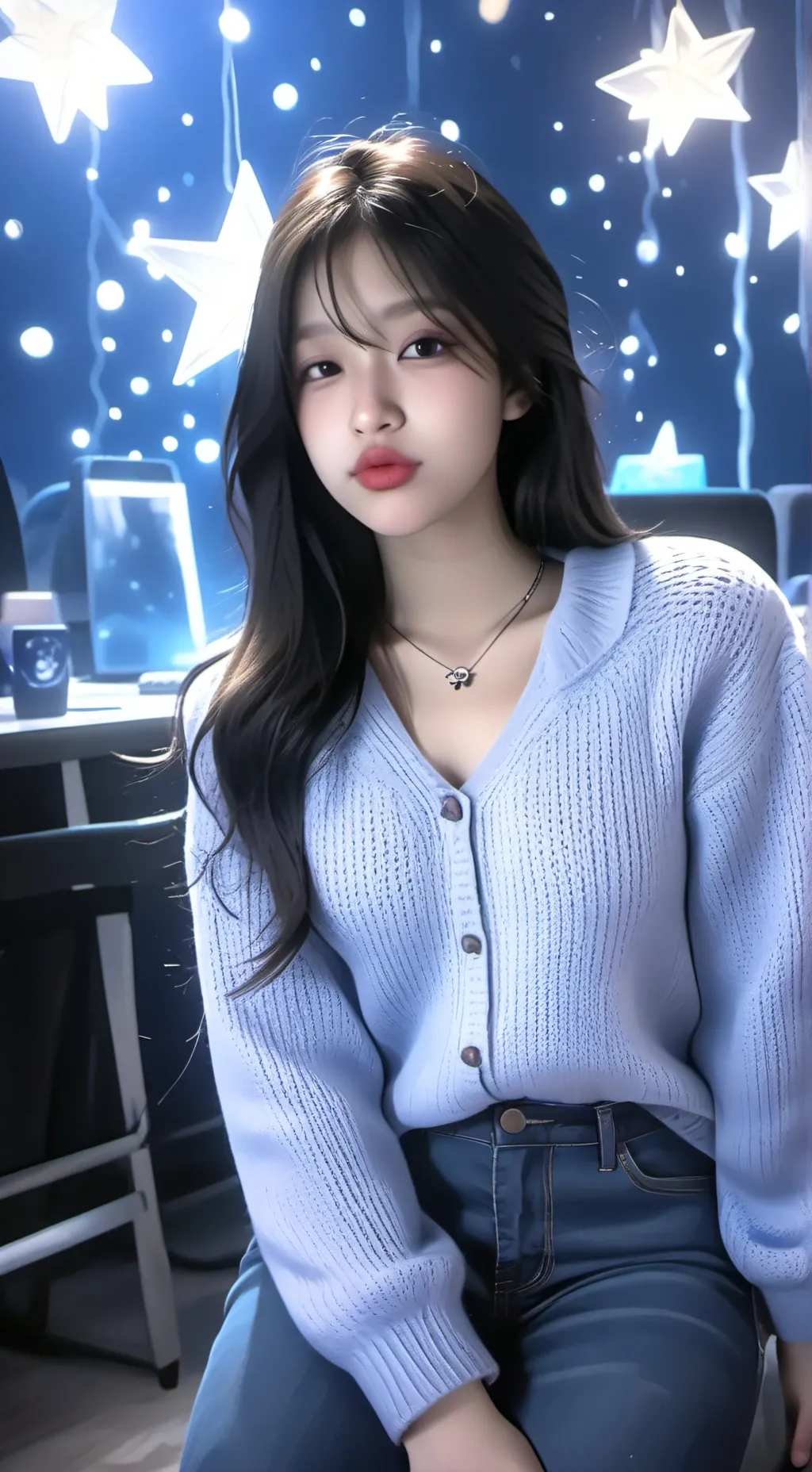 ai character: maria background