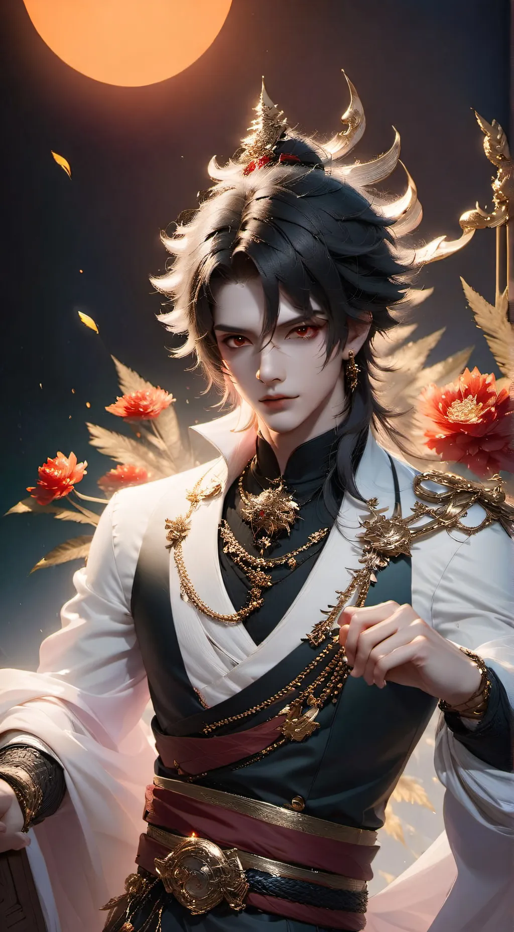 ai character: Leon background