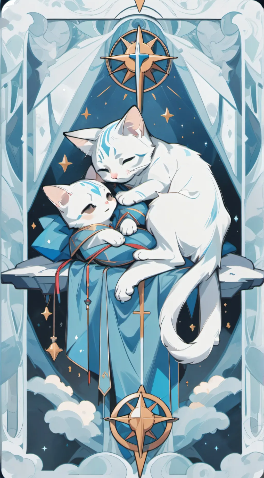 ai character: cat nap background