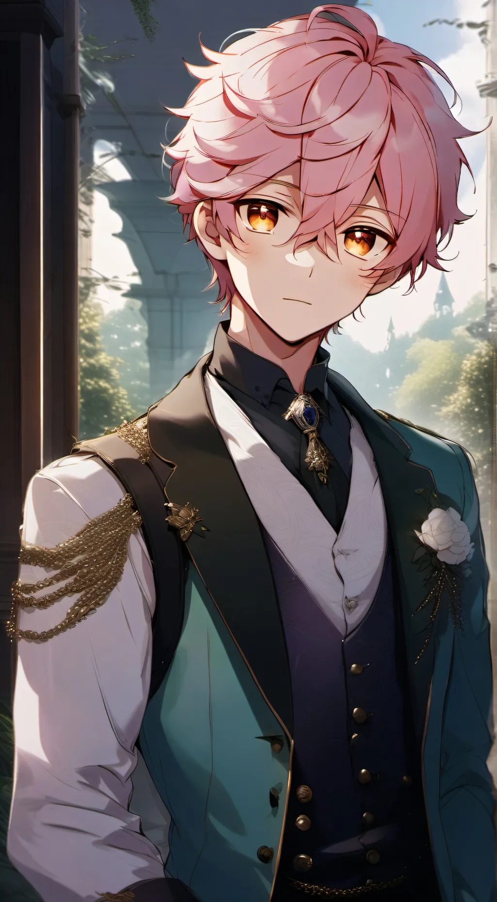 ai character: Prince Noah  background