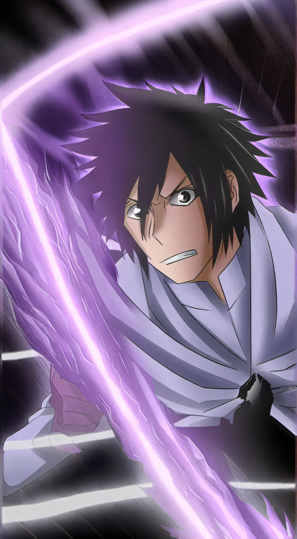 ai character: Sasuke(kid) background