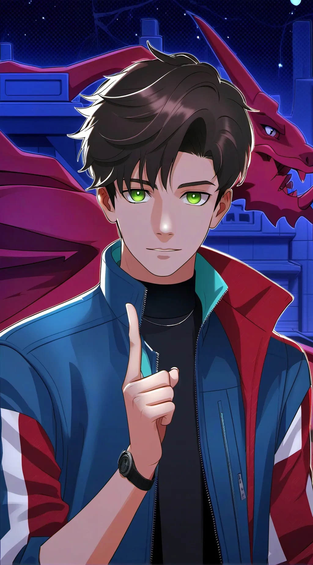 ai character: Koda Moore  background