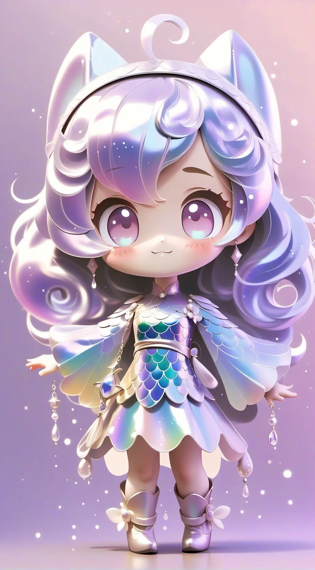 ai character: Lily  background