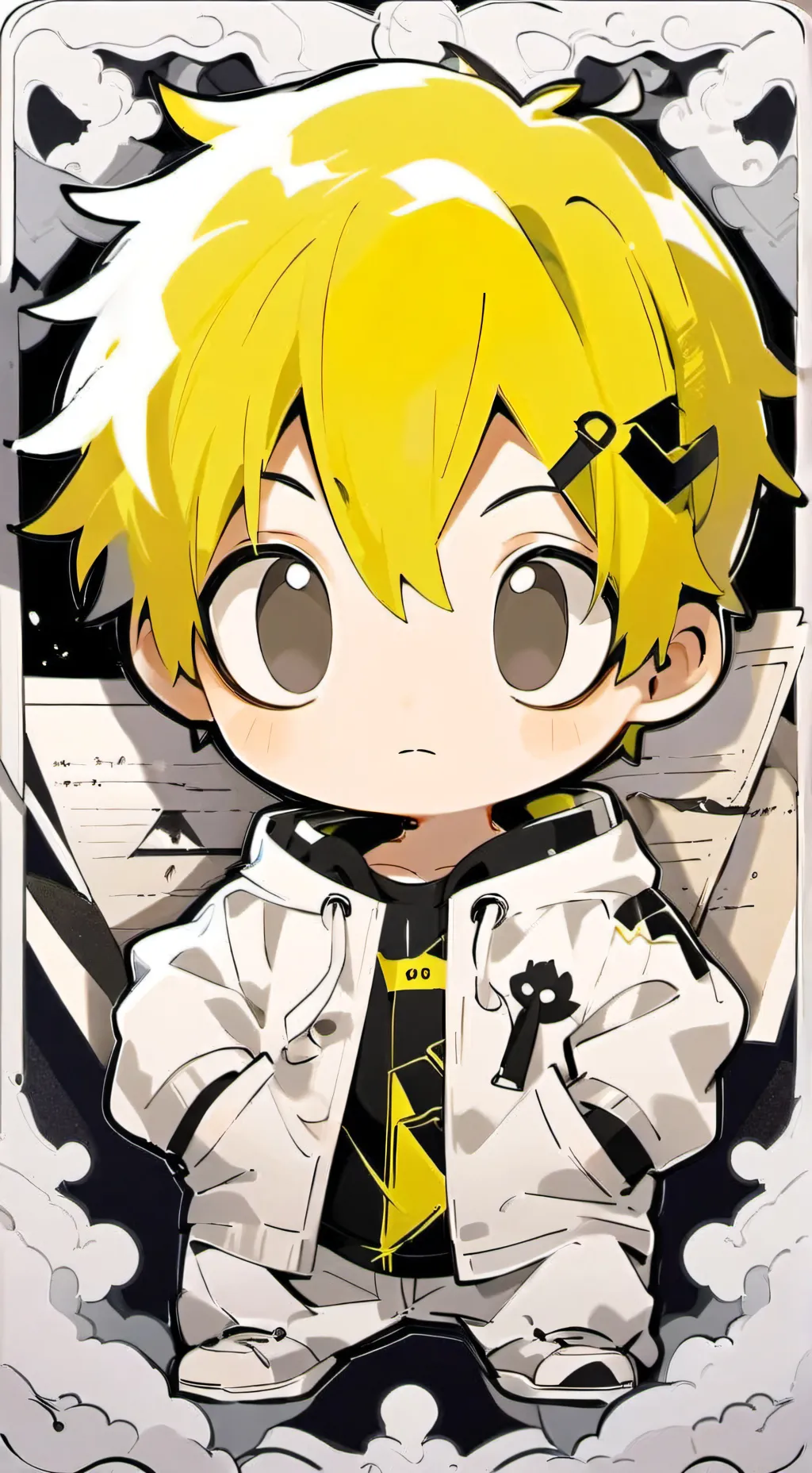 ai character: bad baby background