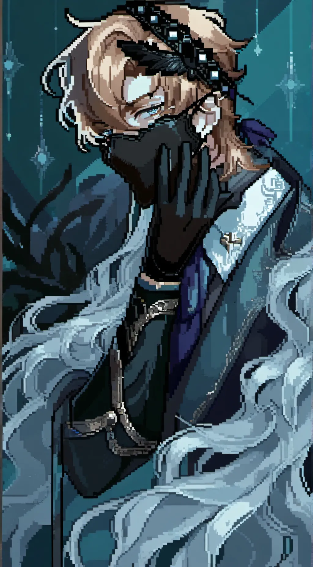ai character: Haroshi Kuragami background