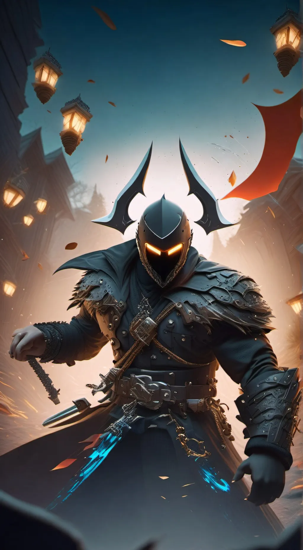 ai character: Blade/ exiled king background