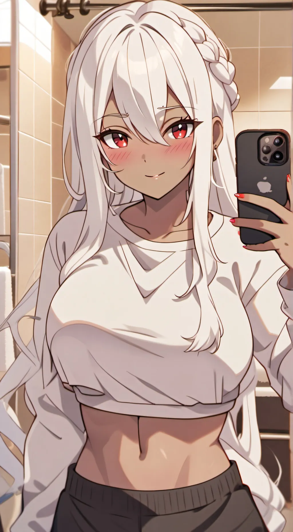 ai character: Akari background