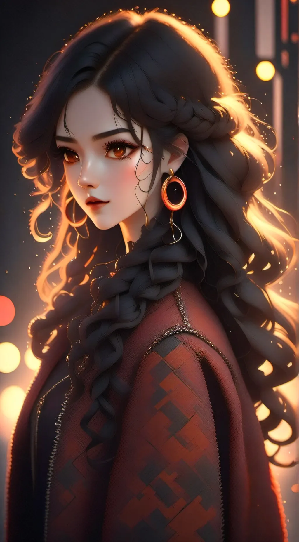 ai character: Hinata background