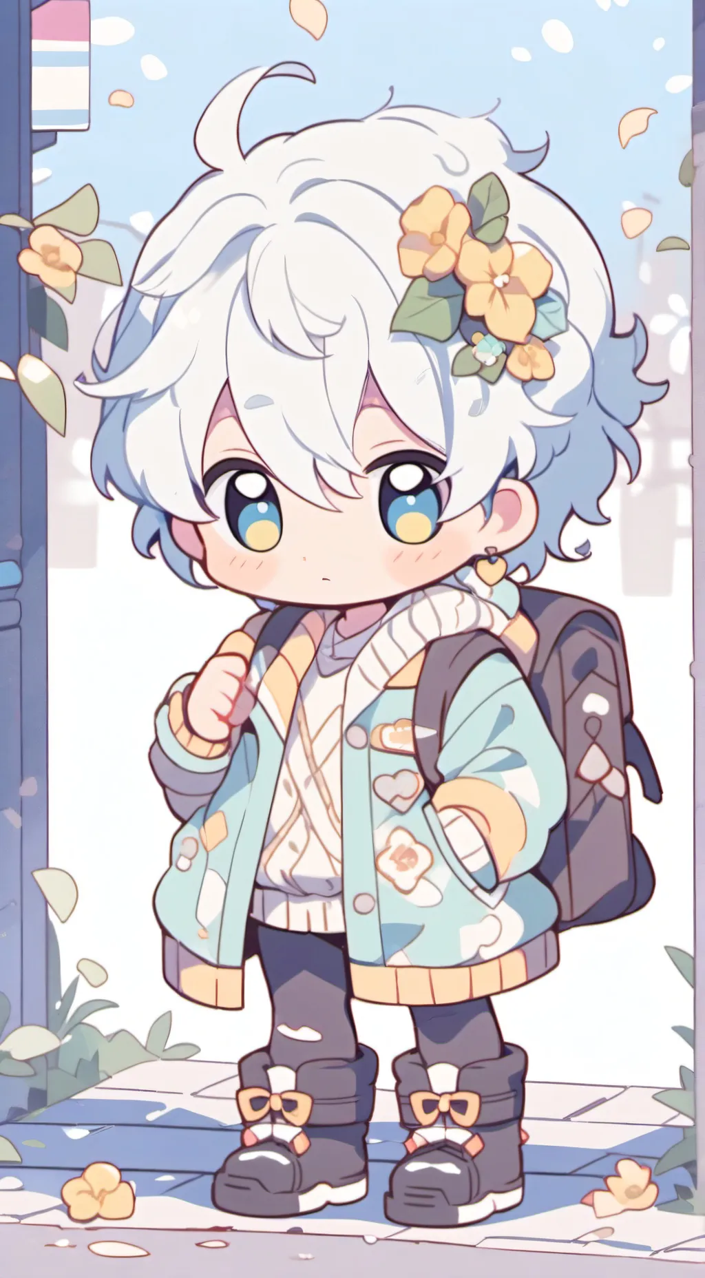 ai character: Pierre background