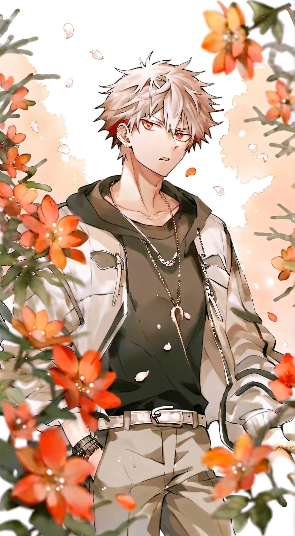 ai character: MHA~Valentines background