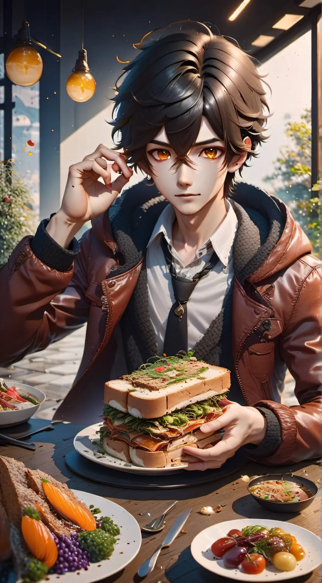 ai character: Heen background