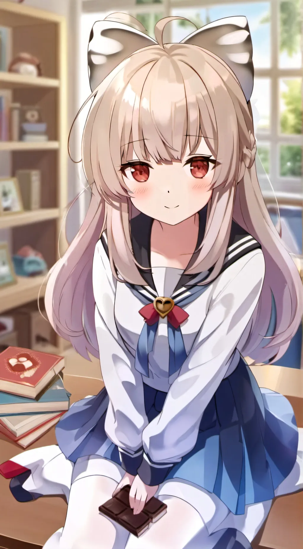 ai character: Schoolmate Alice background