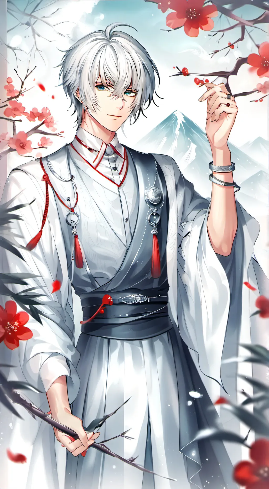 ai character: Alexander  background