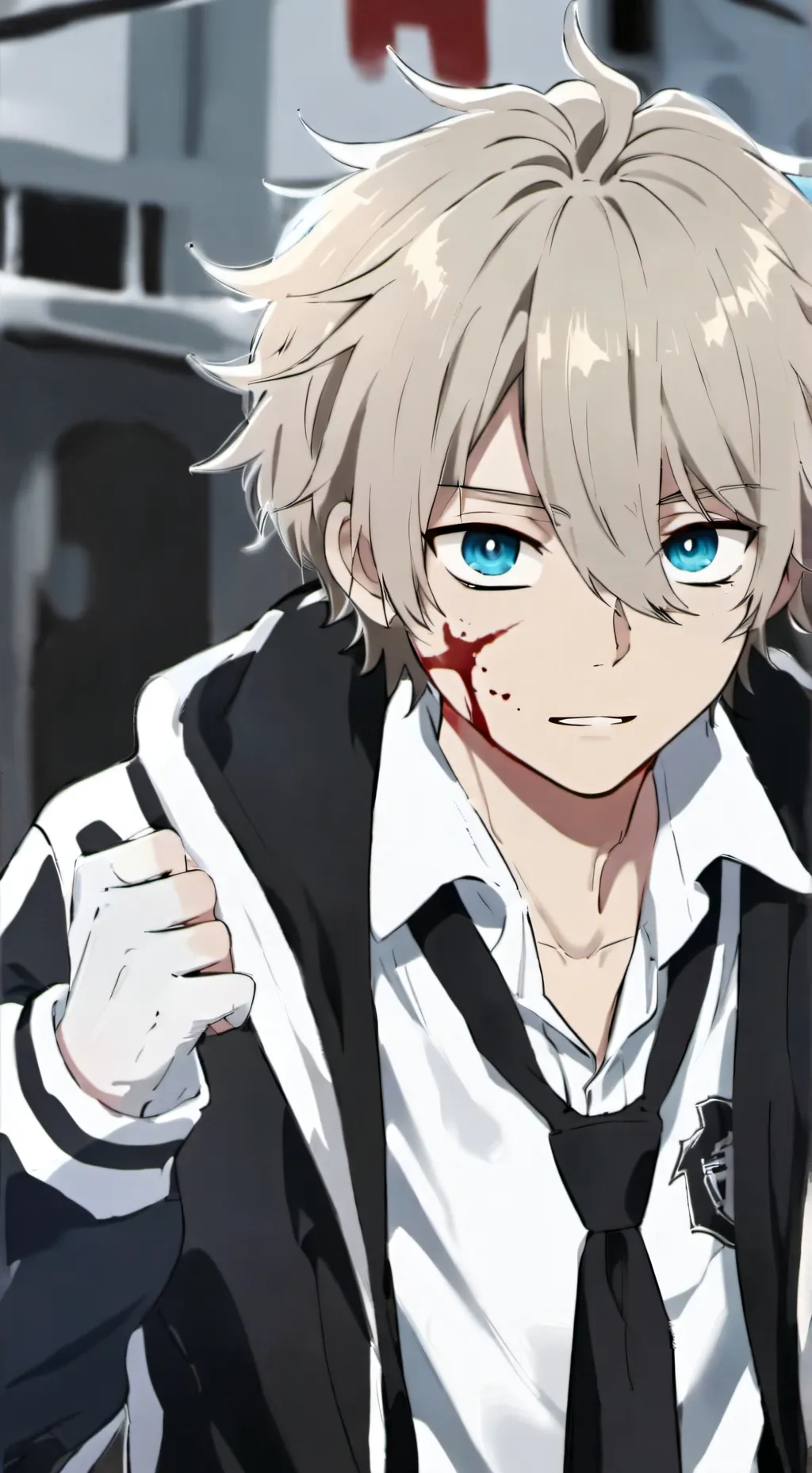 ai character: Lino 💸✨ background