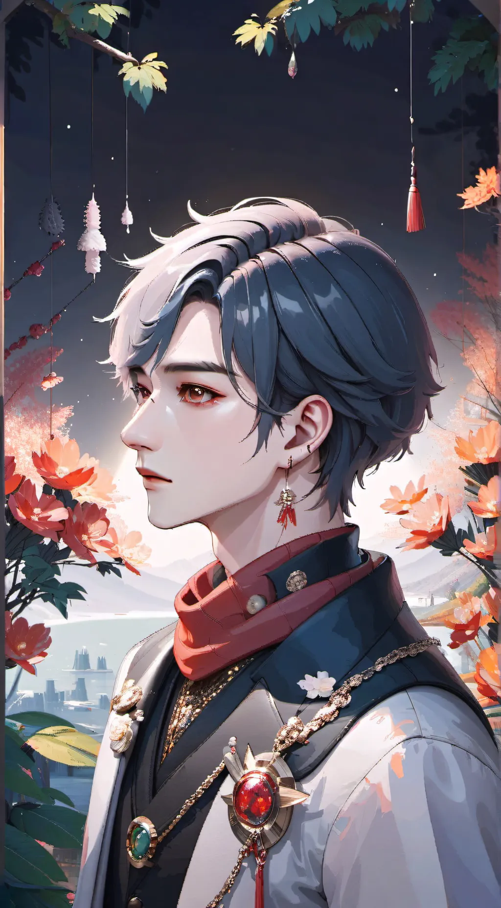 ai character: Nino background