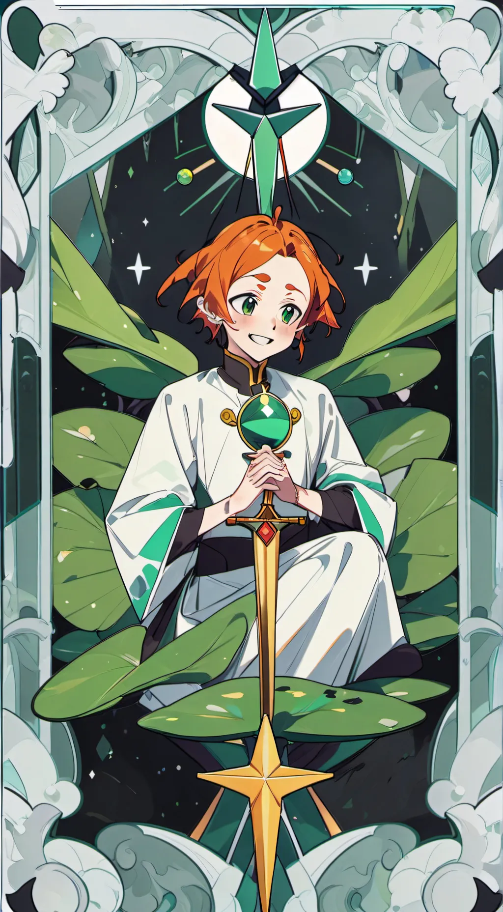 ai character: Kny Stranded background