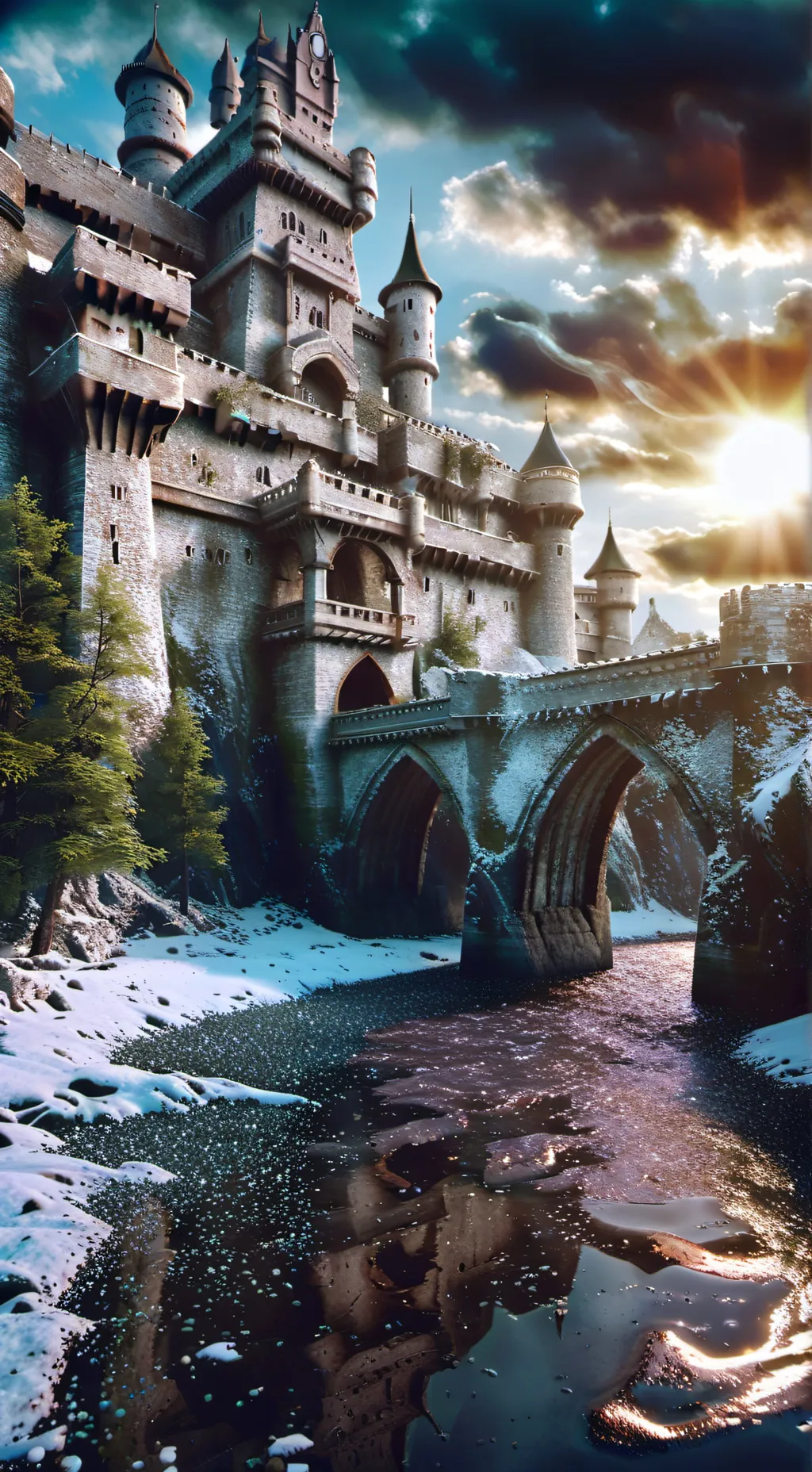 ai character: Hogwarts  background