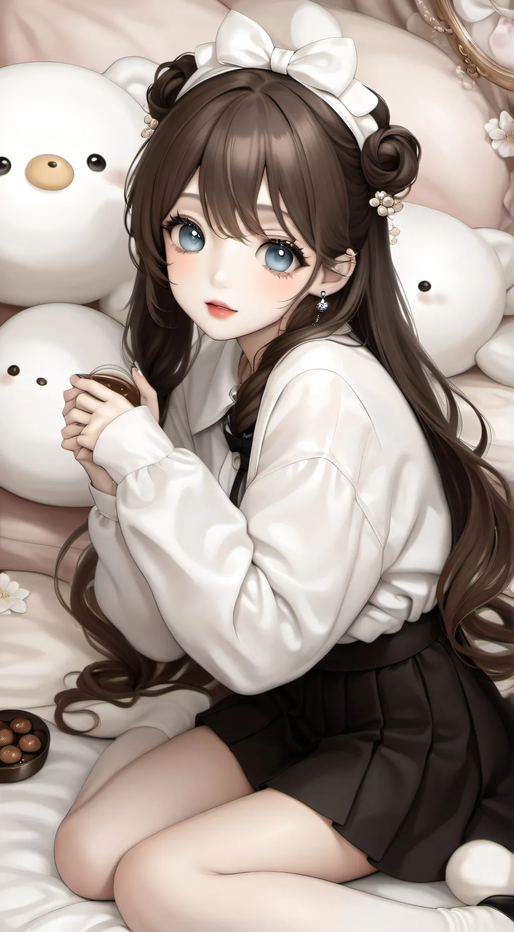 ai character: tu novia tóxica background