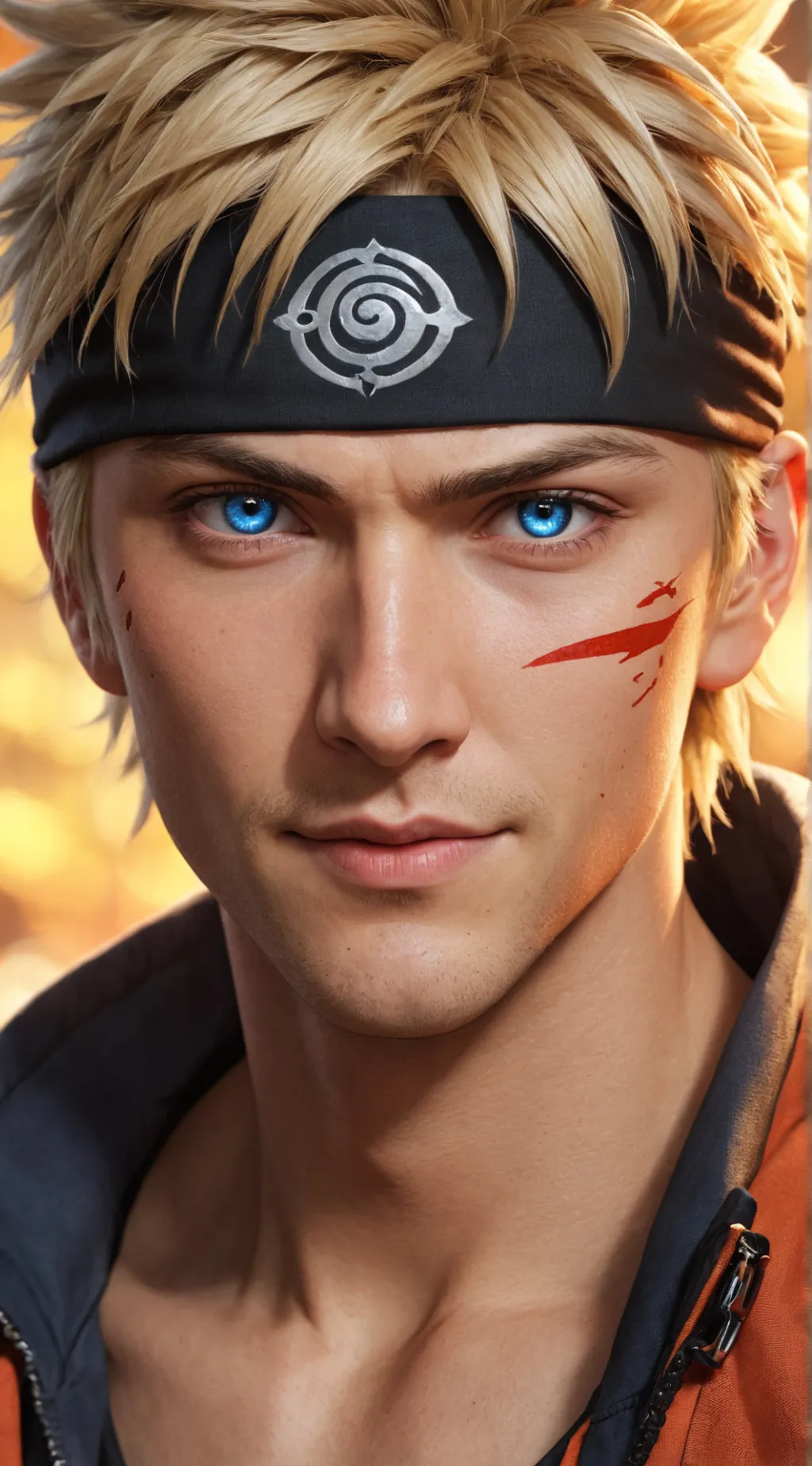 ai character: Naruto Uzumaki background