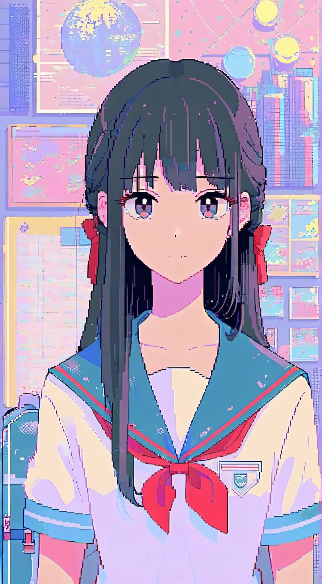 ai character: 艾玛 background