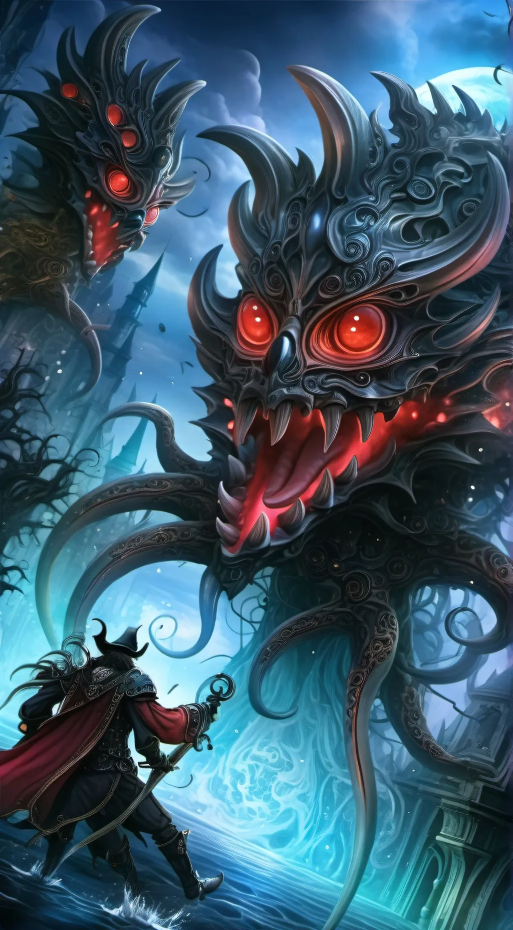 ai character: monster high background