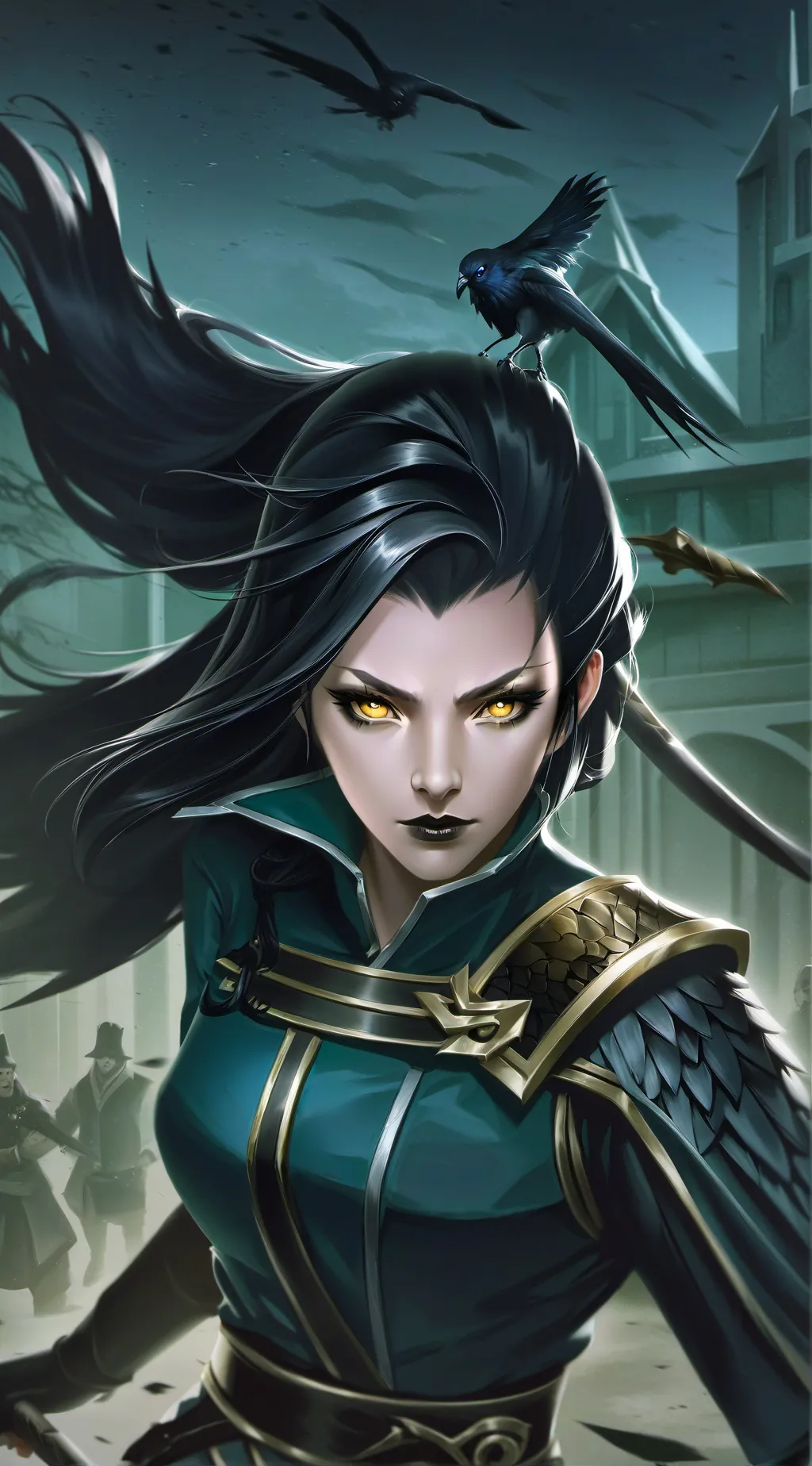 ai character: Mei Mei background
