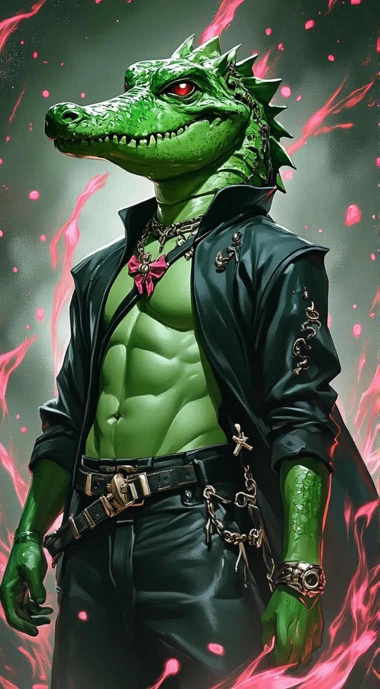 ai character: Allistor Gator background