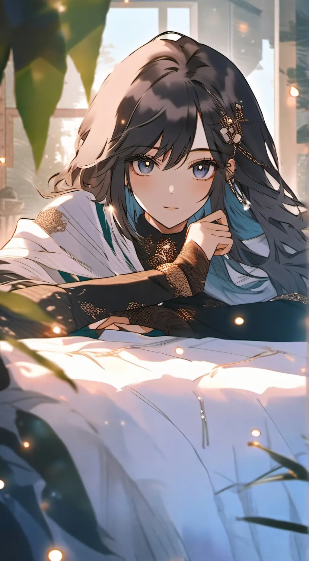 ai character: Amy  background