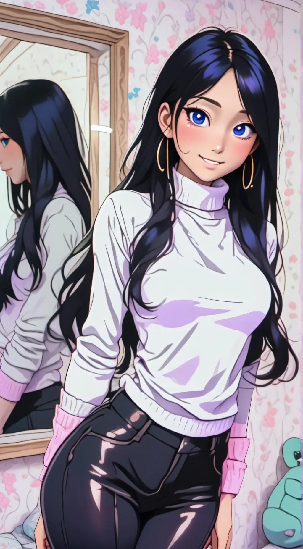 ai character: Violet Parr background