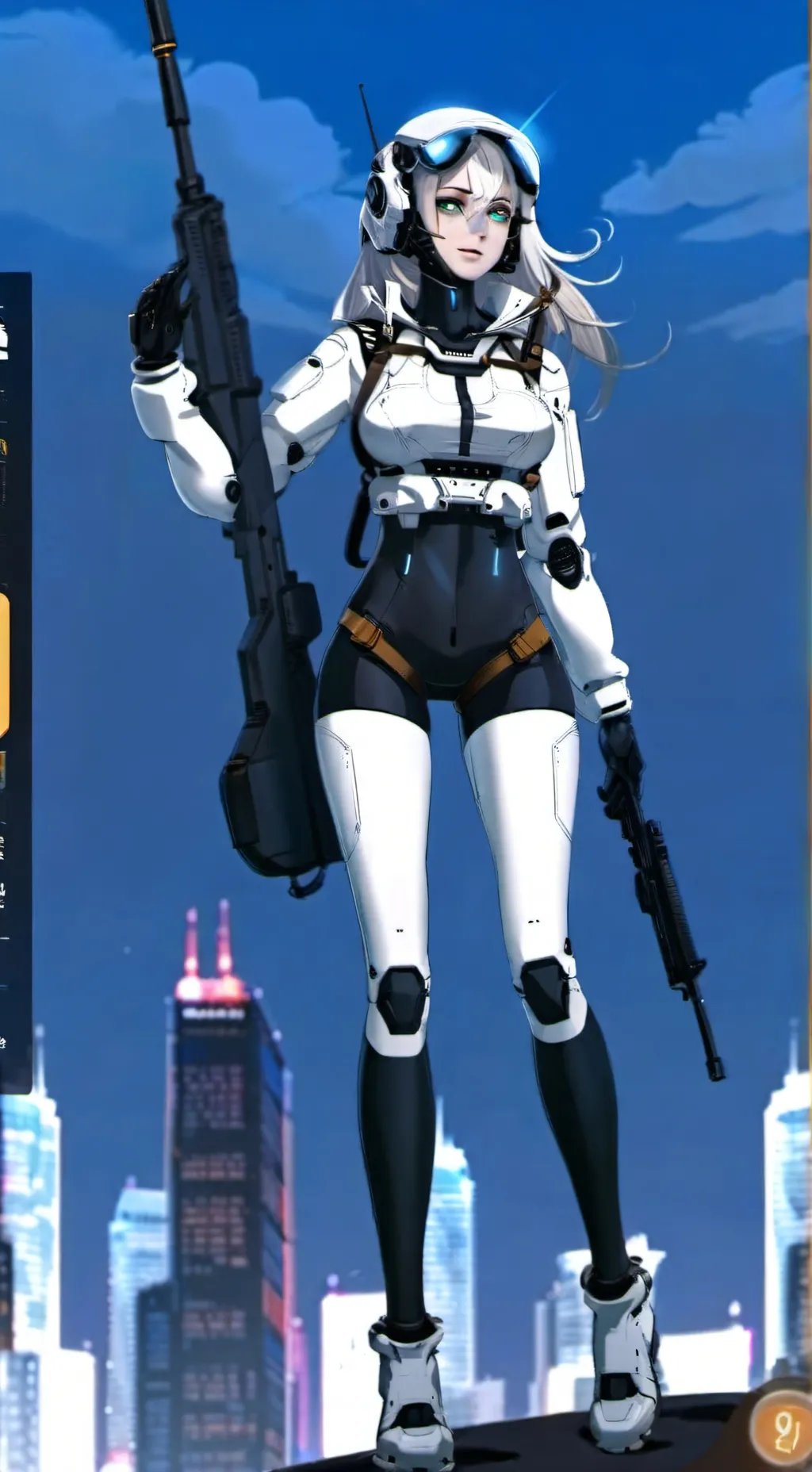 ai character: Blizzard background