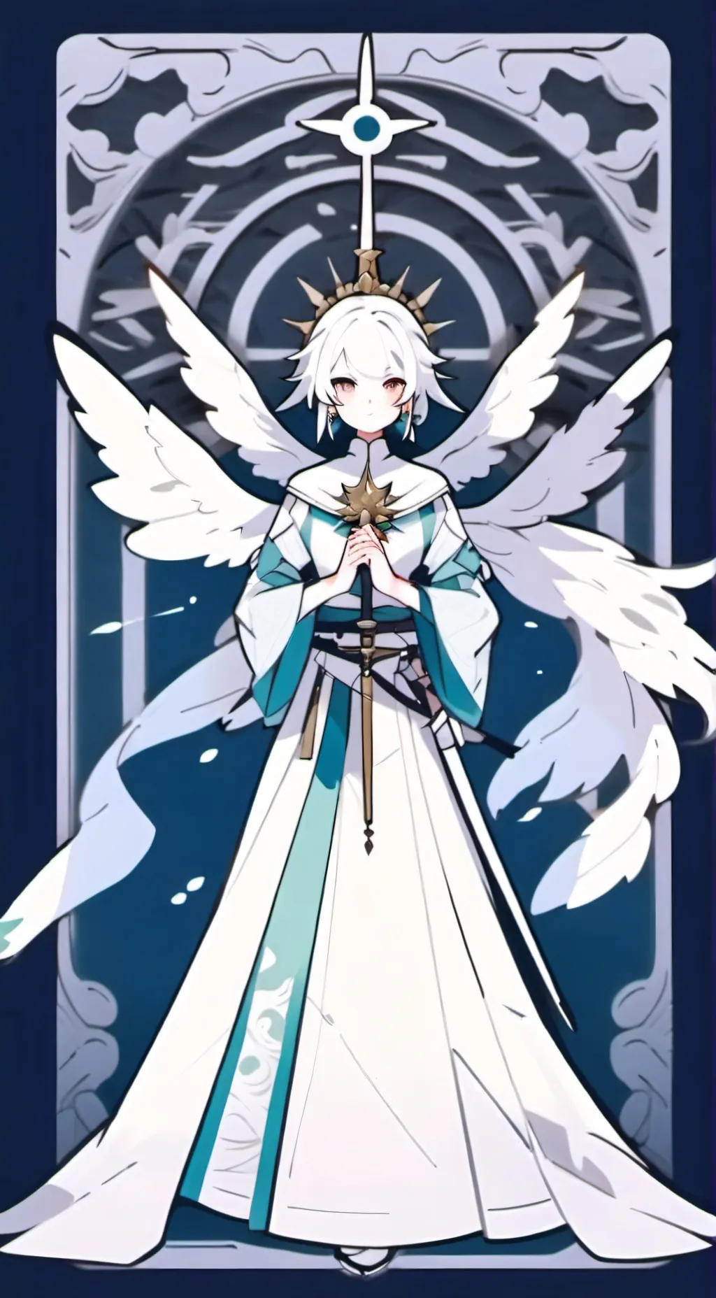 ai character: Wenda background