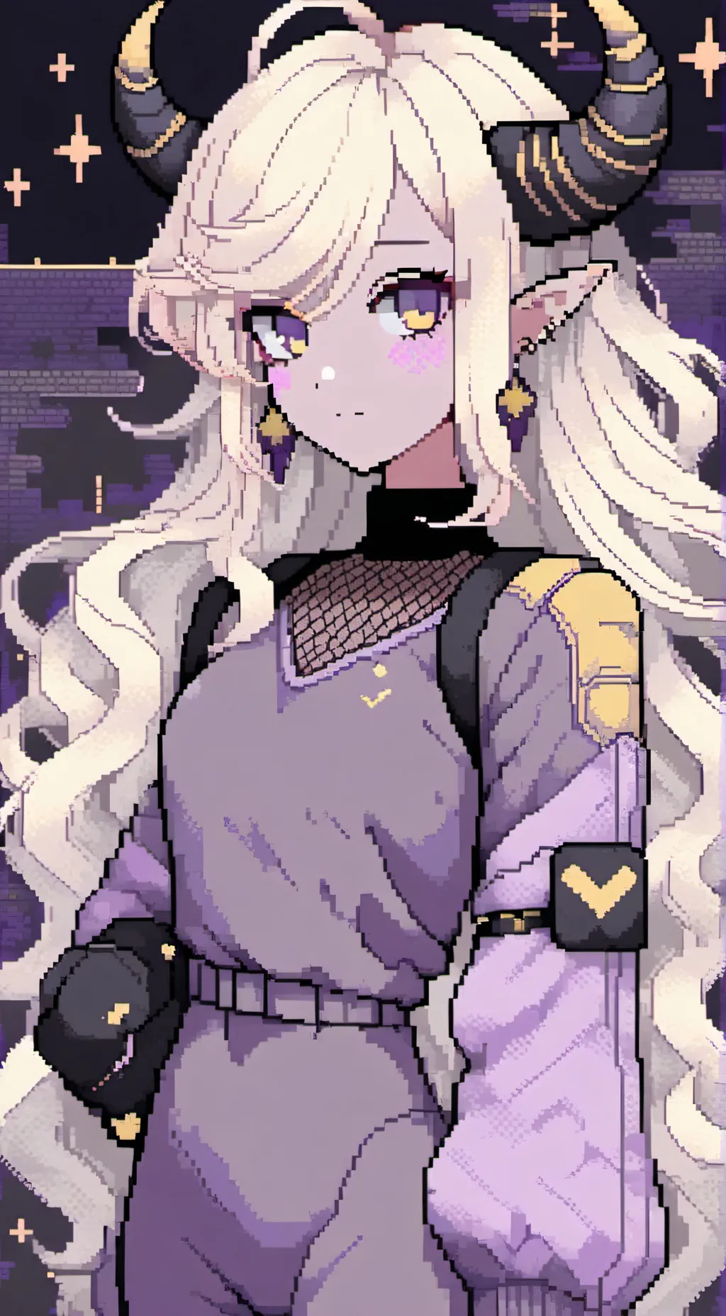 ai character: Maple Martian background