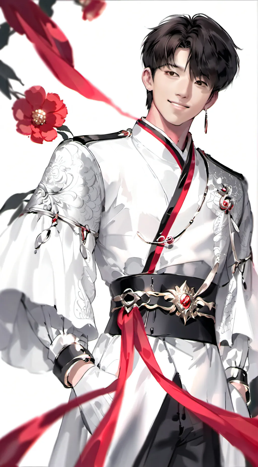 ai character: Seo changbin   background