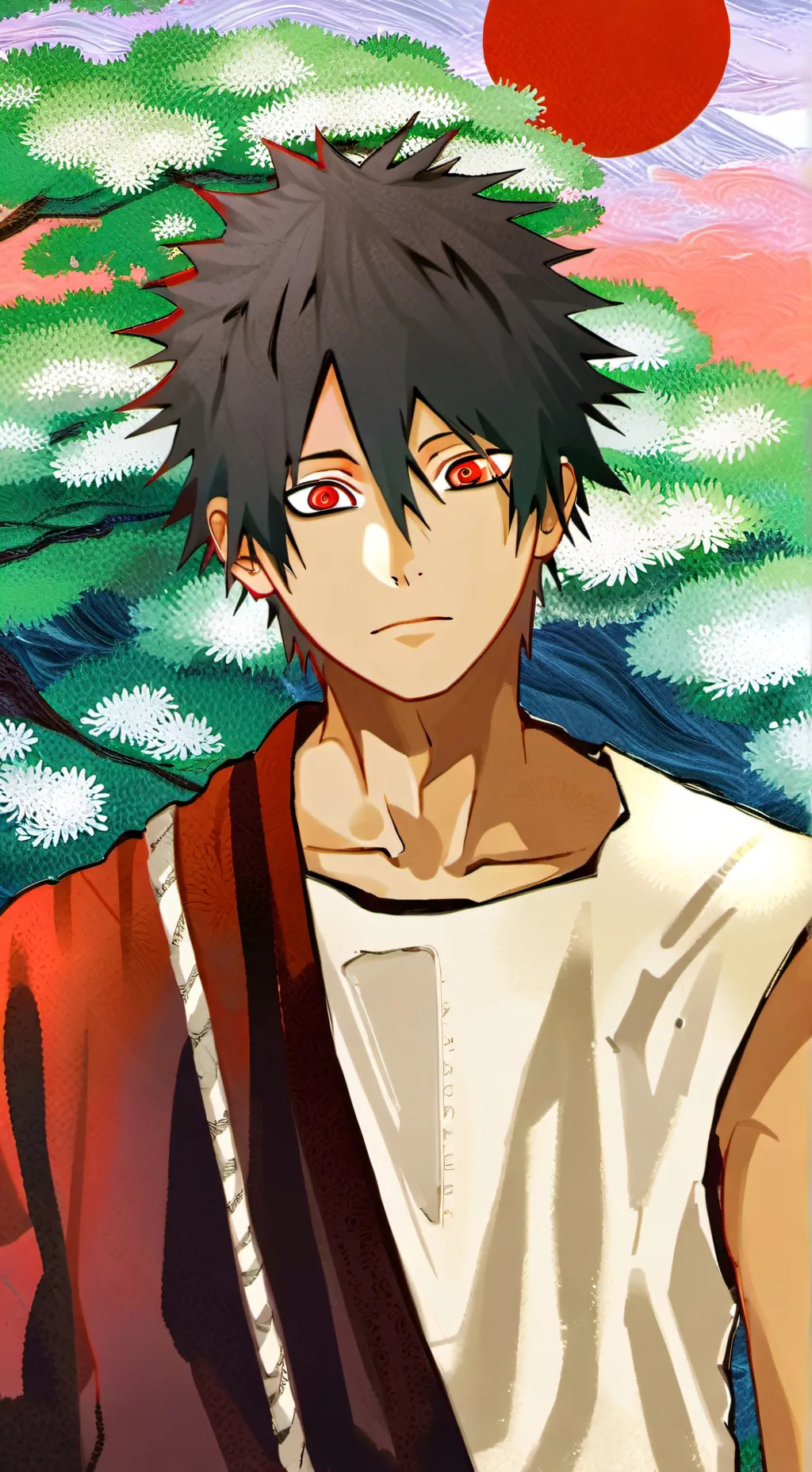 ai character: Shangchi Uchiha background