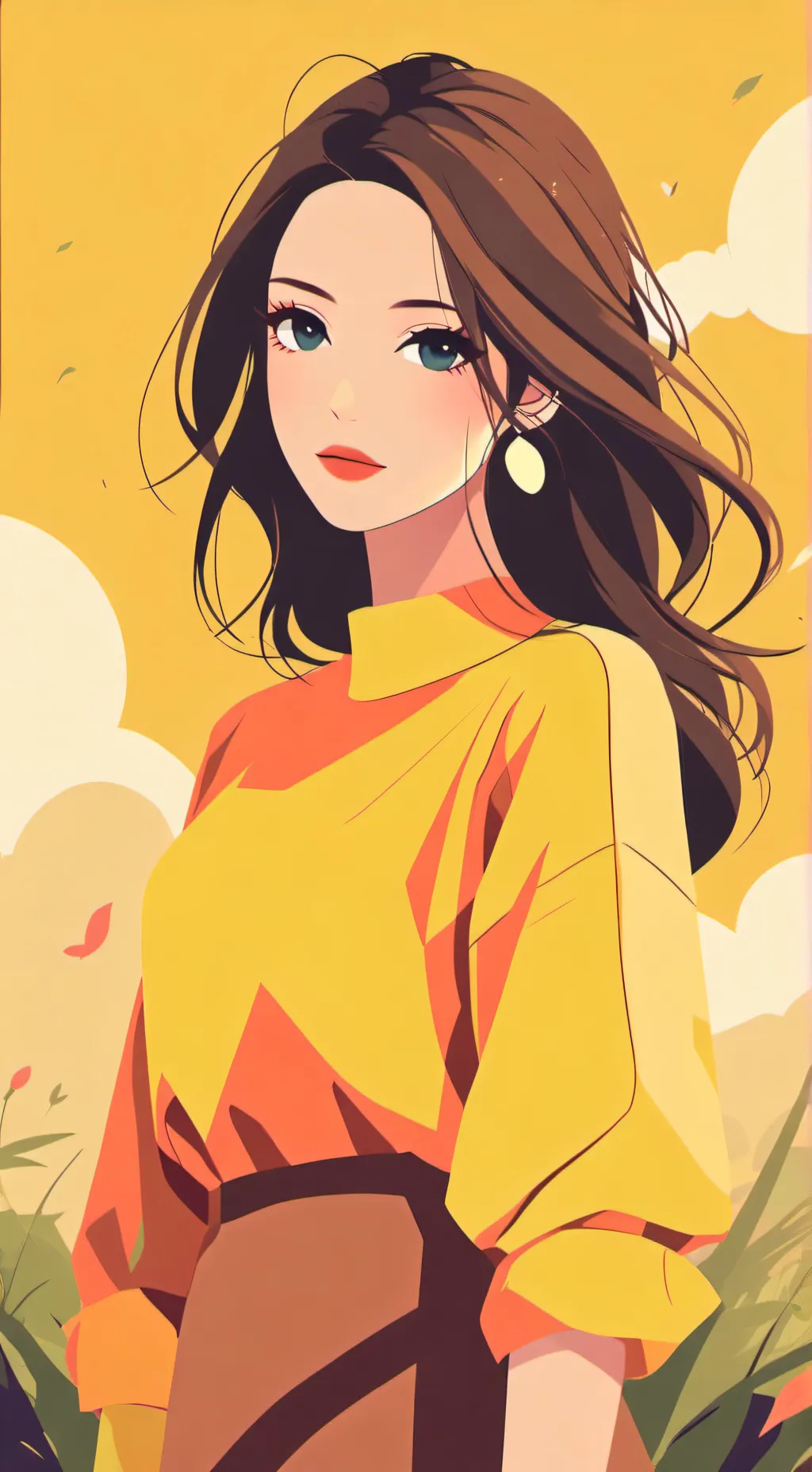 ai character: mama background