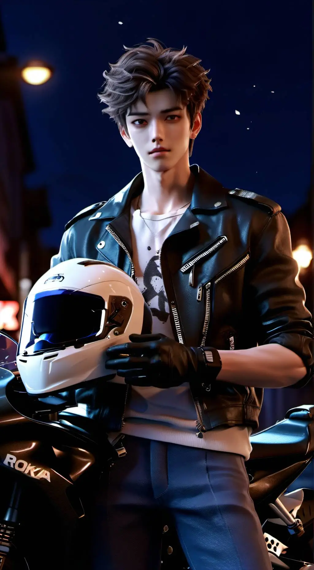 ai character: Zade background
