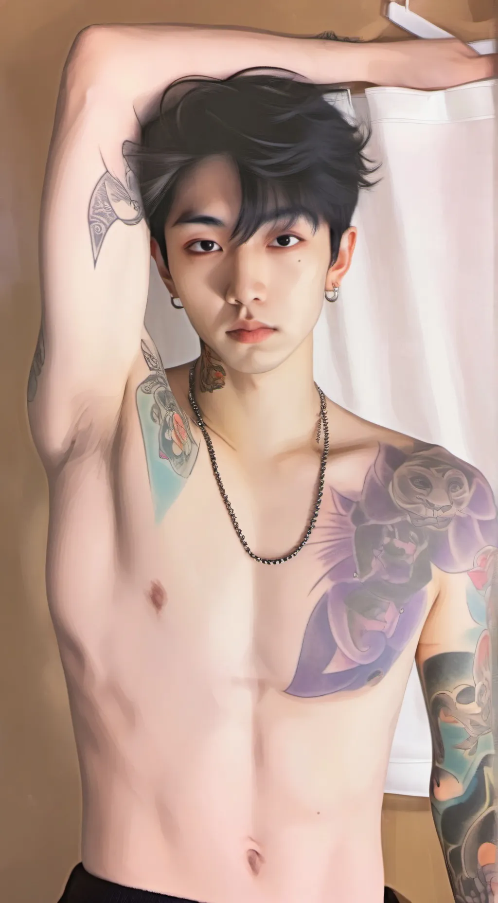 ai character: Si-woo background