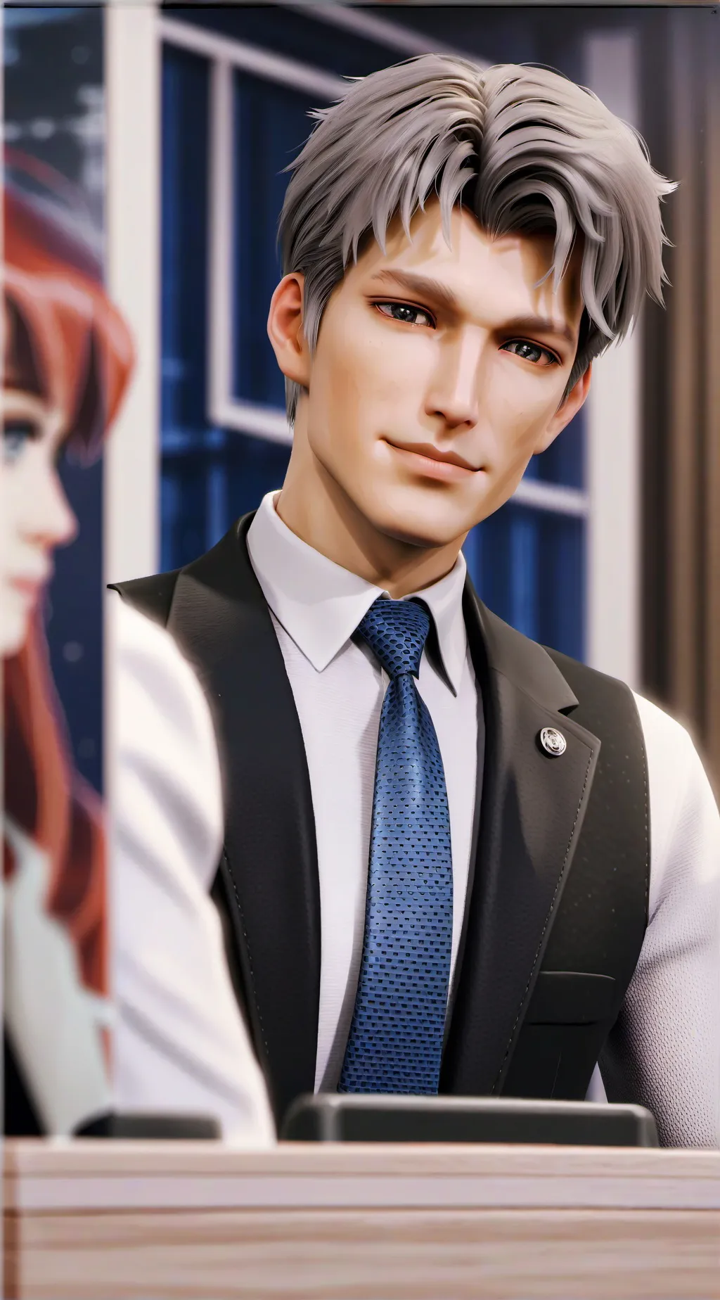 ai character: Dennis background