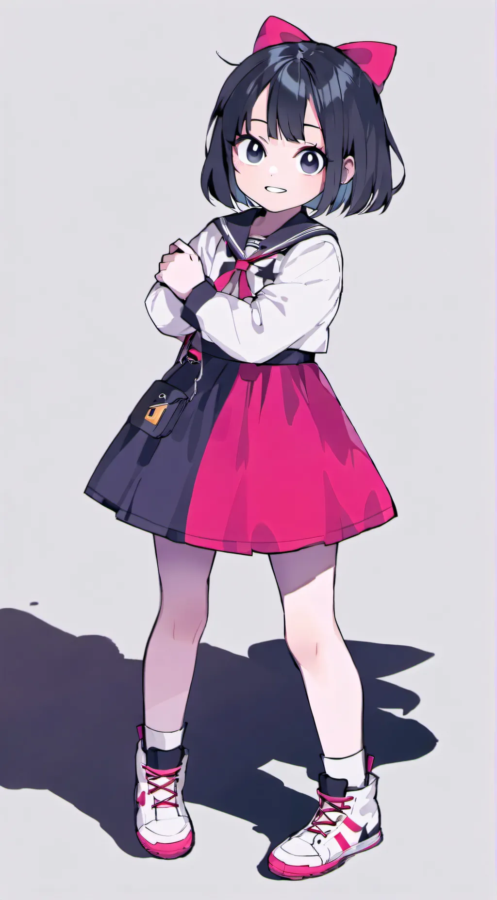 ai character: petite sœur a deku background