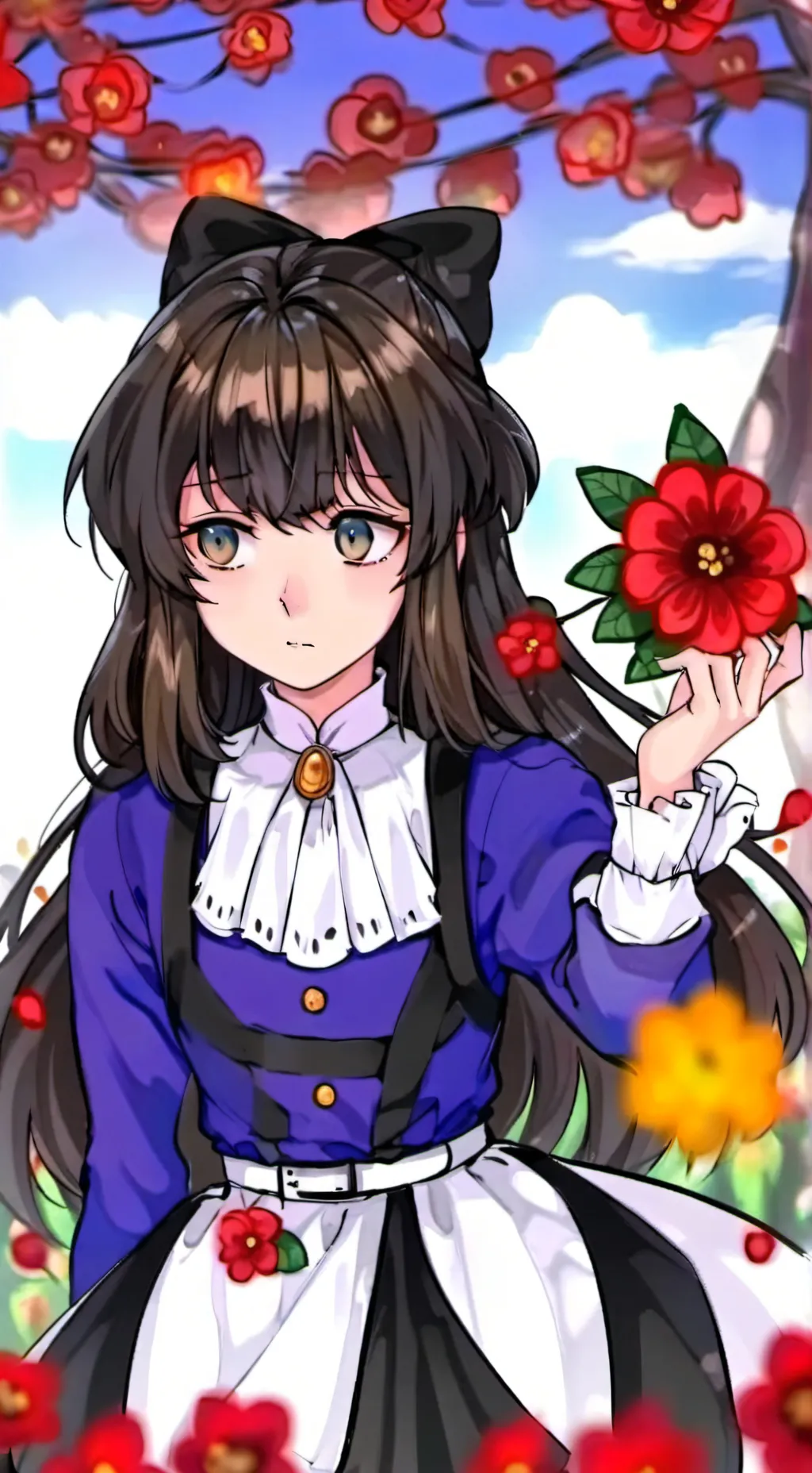 ai character: •Luki• background