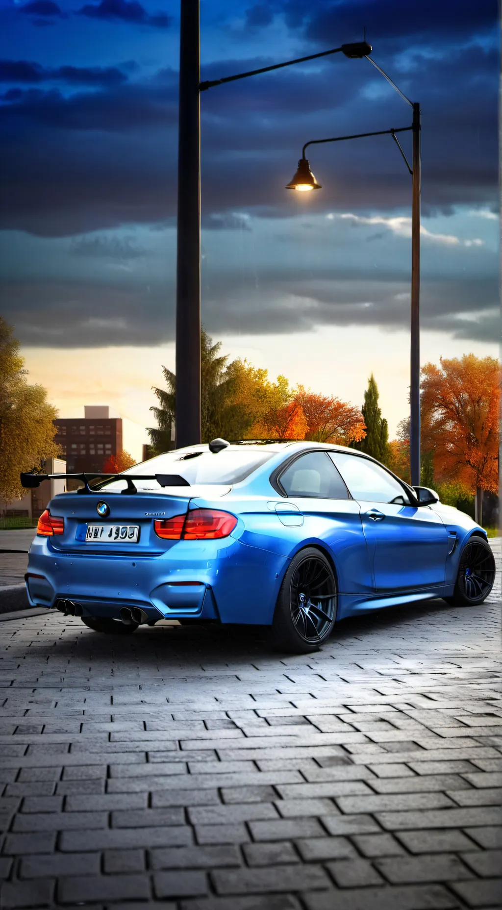 ai character: BMW M5 Ф82 background