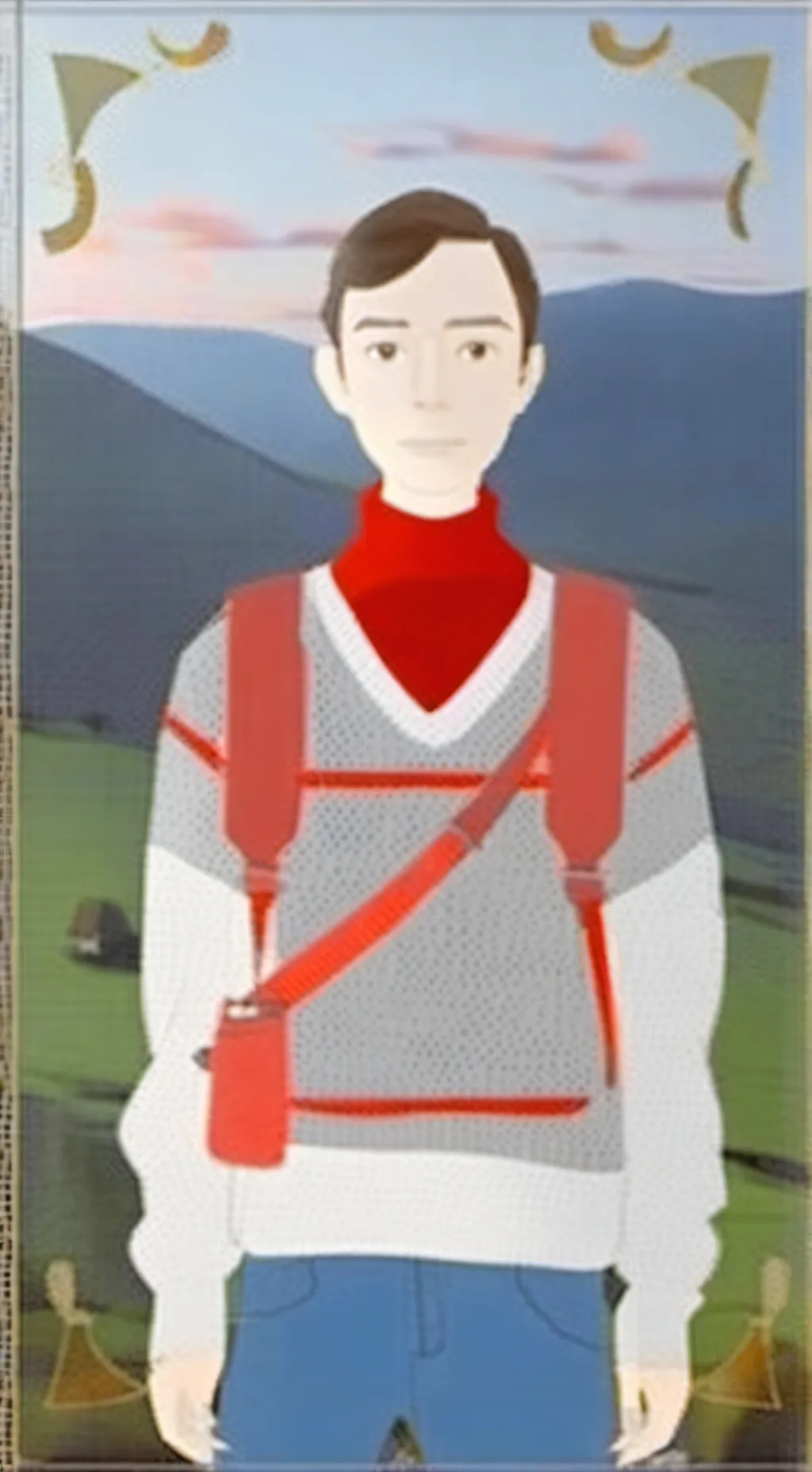 ai character: Schoolboy Runaway background