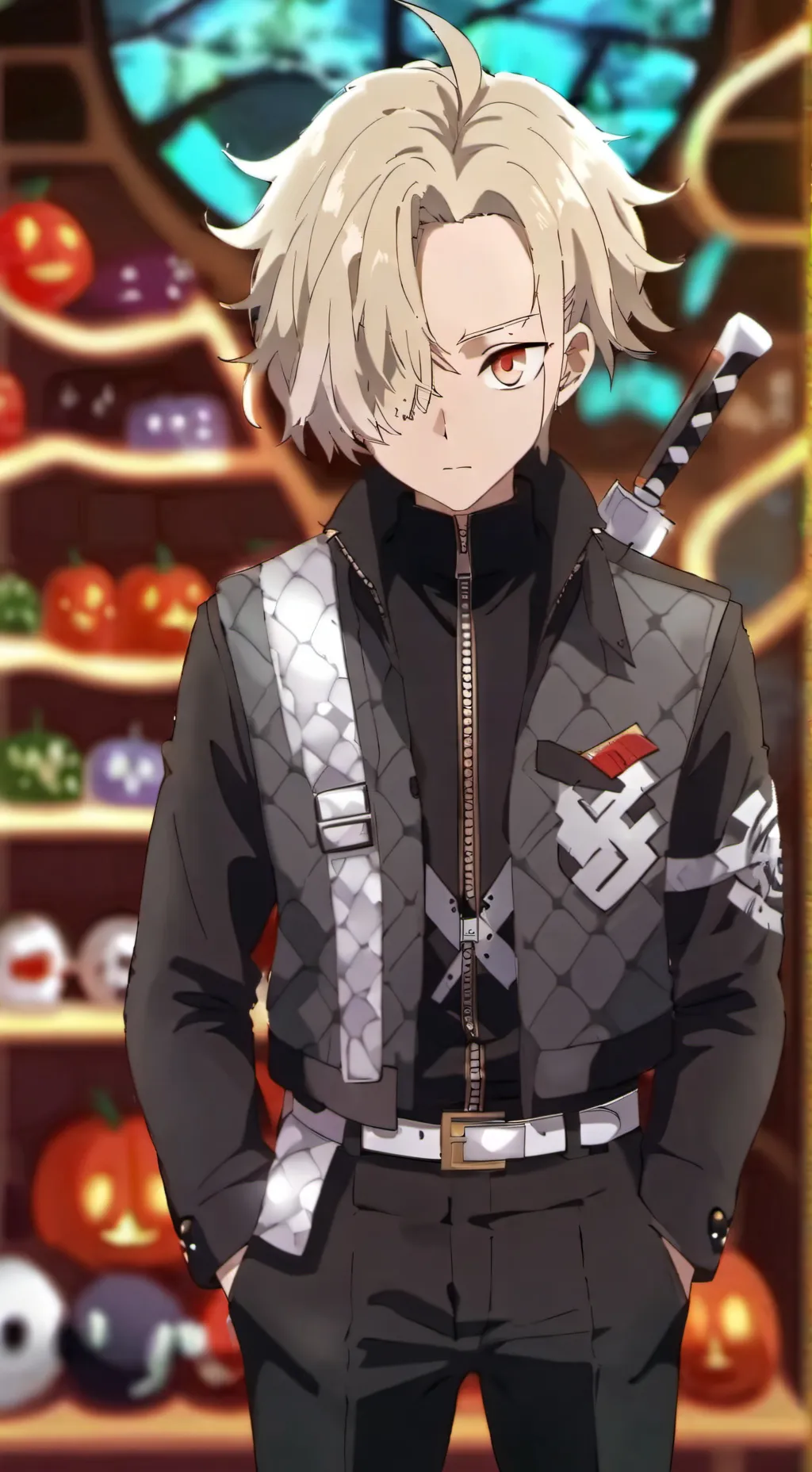 ai character: Gladion background