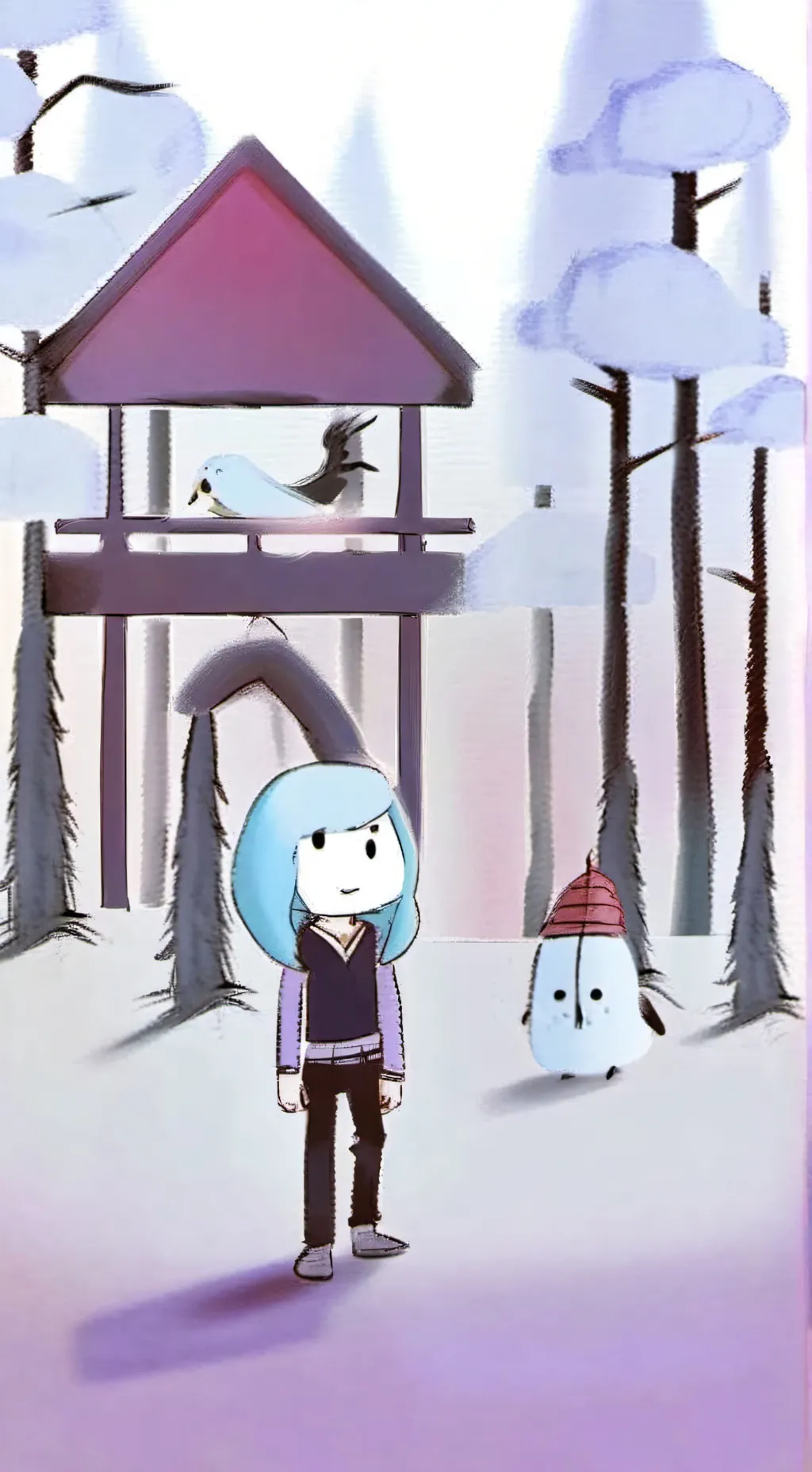 ai character: BFDI Hate You background