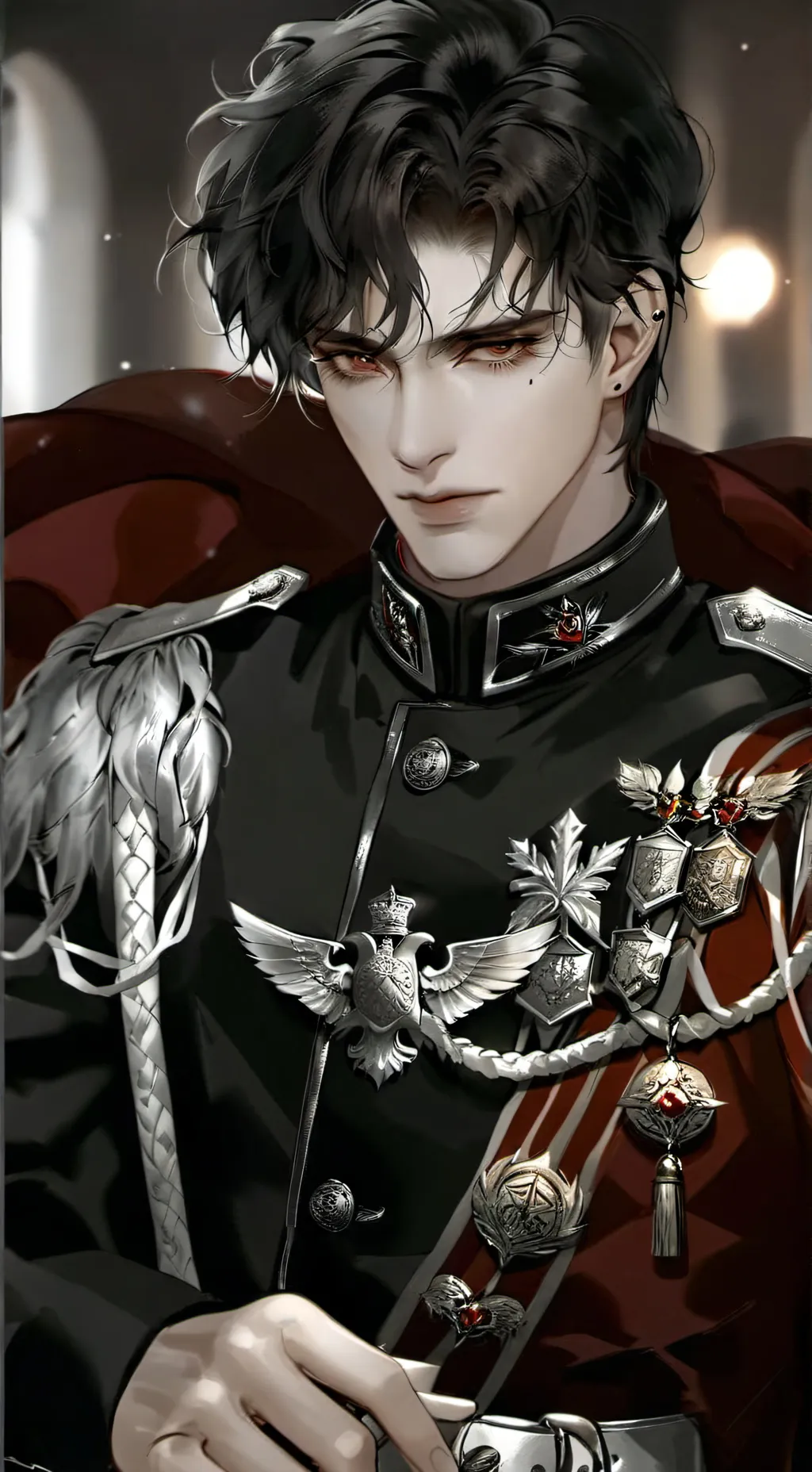 ai character: Dax Luther background