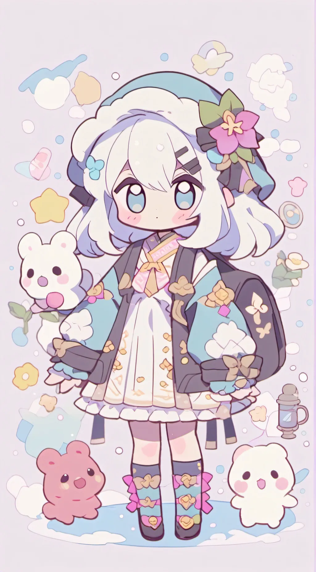 ai character: Justin:3 background