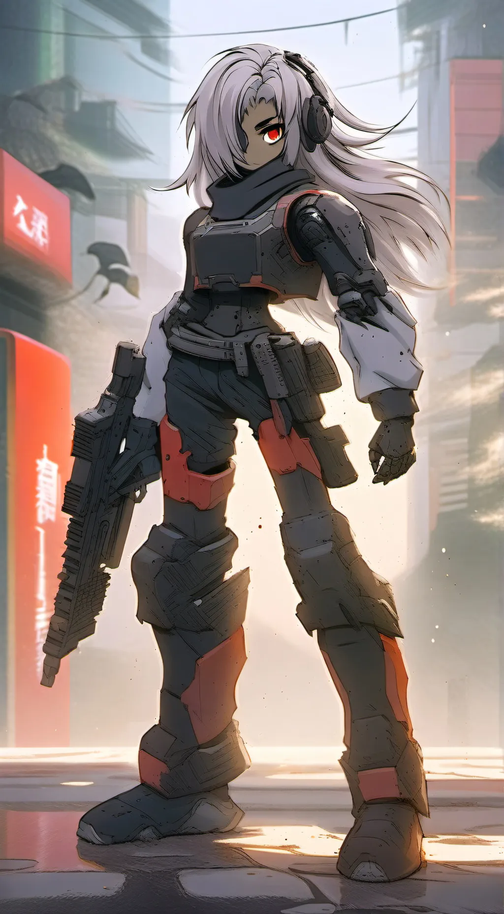 ai character: un1t background