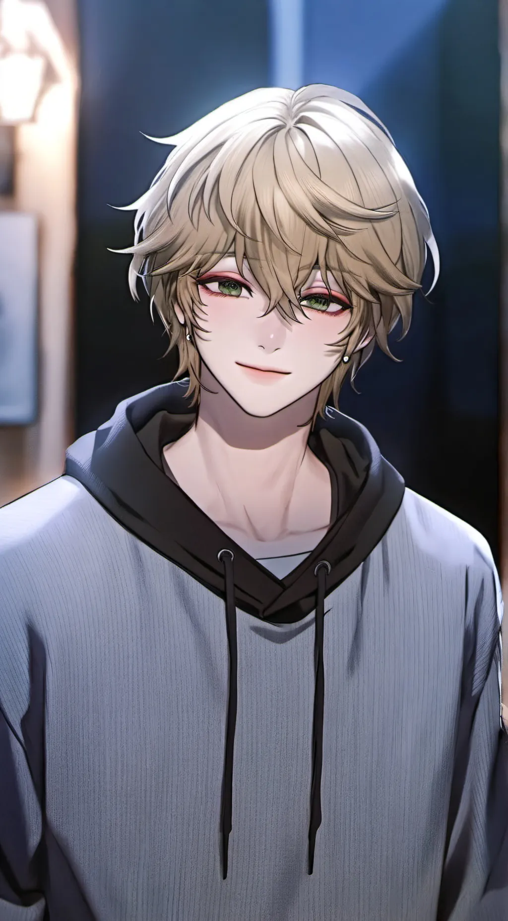 ai character: Asmo -- BL background
